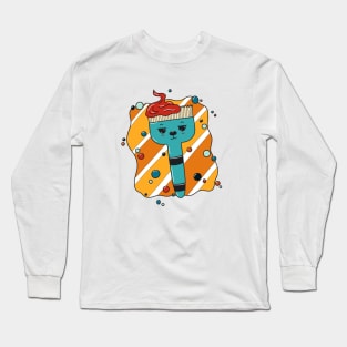 Cute brush Long Sleeve T-Shirt